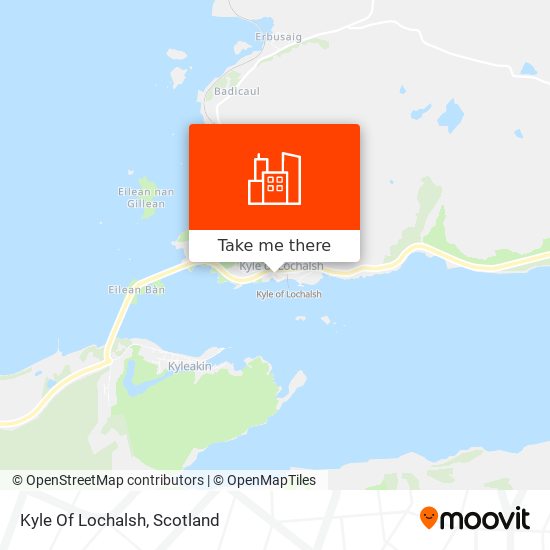 Kyle Of Lochalsh map