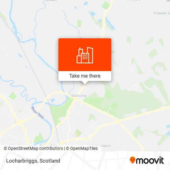 Locharbriggs map