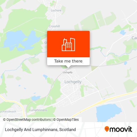 Lochgelly And Lumphinnans map