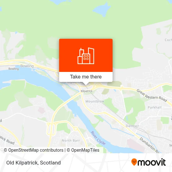 Old Kilpatrick map