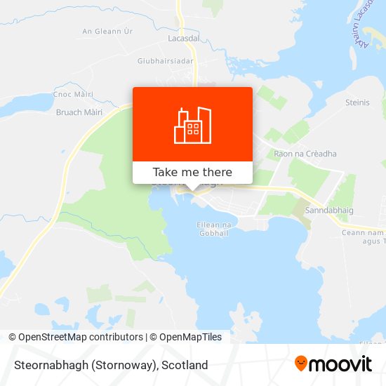 Steornabhagh (Stornoway) map