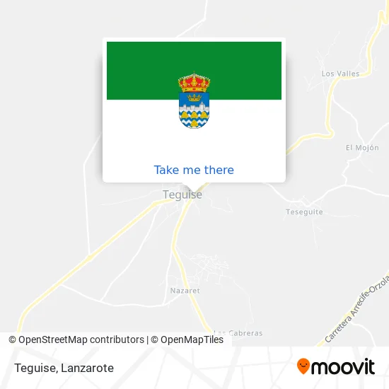 Teguise map