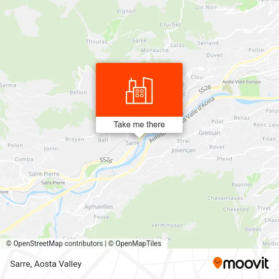 Sarre map