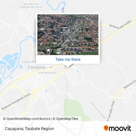 Caçapava map