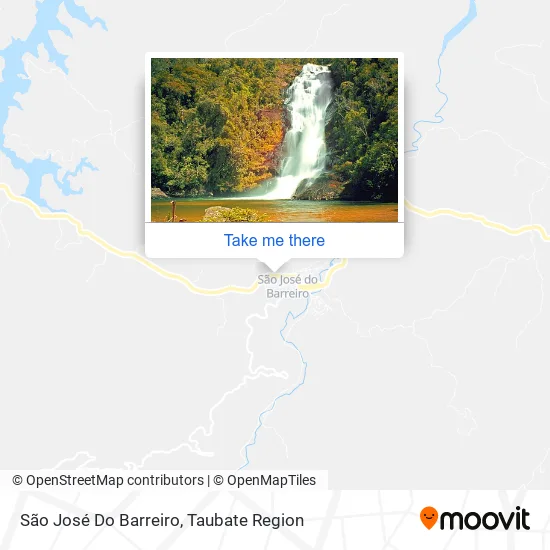 São José Do Barreiro map