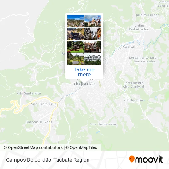 Campos Do Jordão map