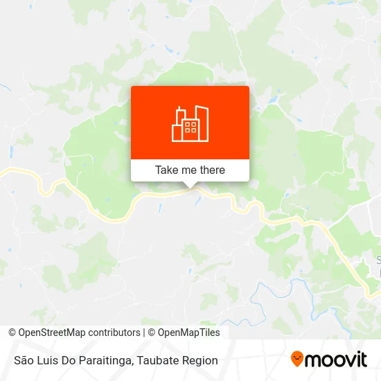 São Luis Do Paraitinga map
