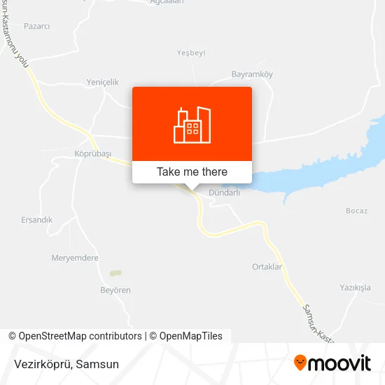 Vezirköprü map