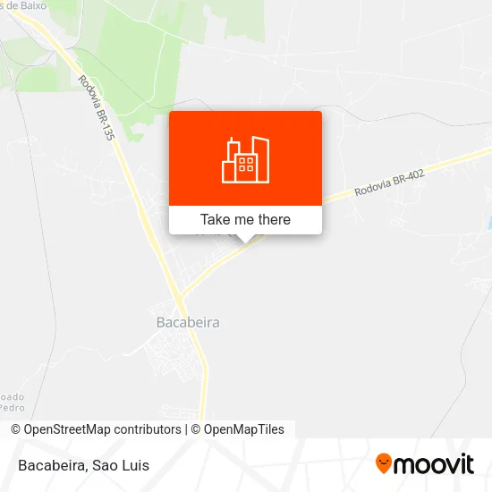 Bacabeira map