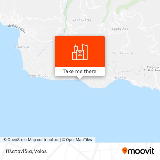 Πλατανίδια map