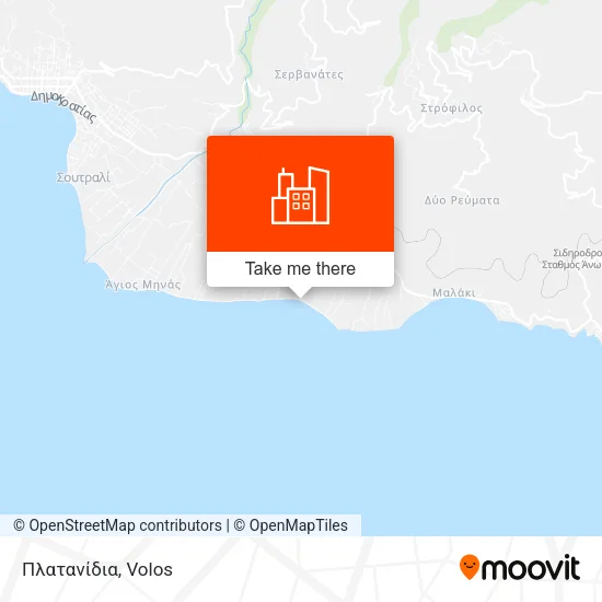 Πλατανίδια map