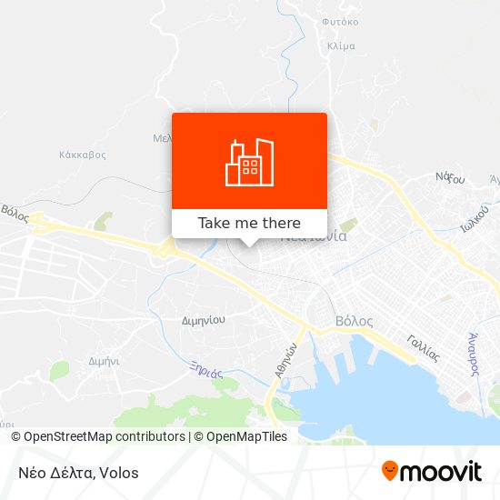 Νέο Δέλτα map