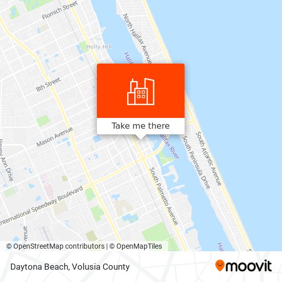 Daytona Beach map