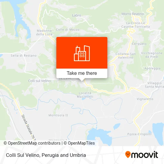 Colli Sul Velino map