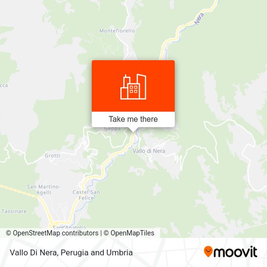 Vallo Di Nera map