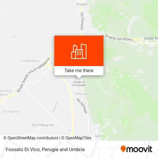 Fossato Di Vico map