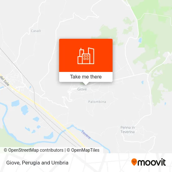 Giove map