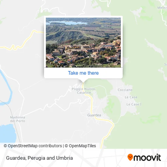 Guardea map