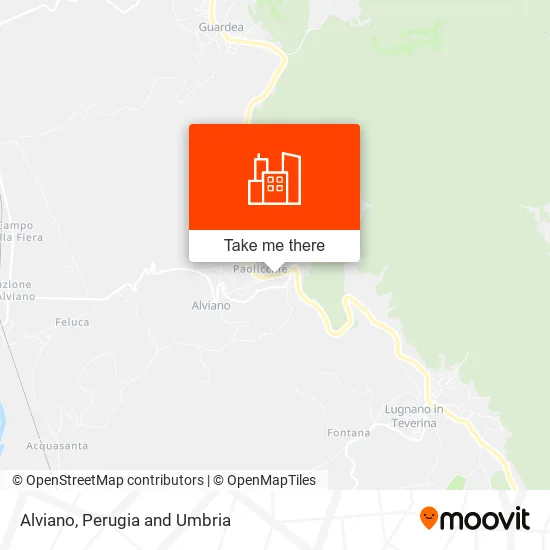 Alviano map