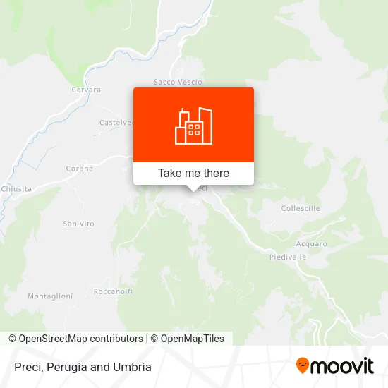 Preci map