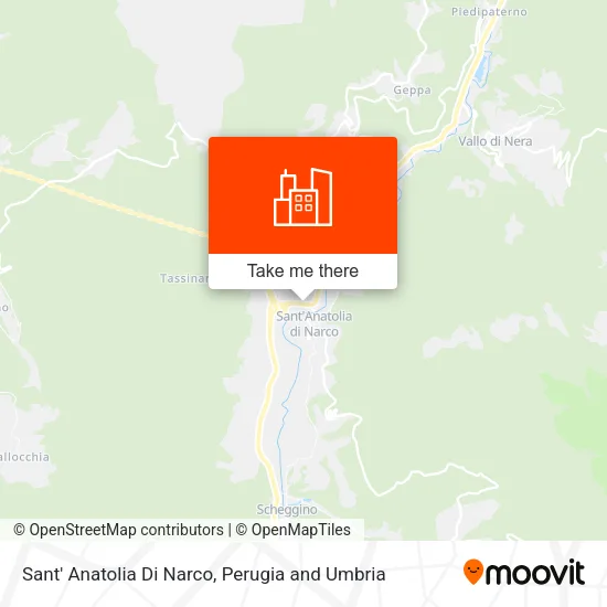 Sant' Anatolia Di Narco map