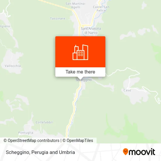 Scheggino map