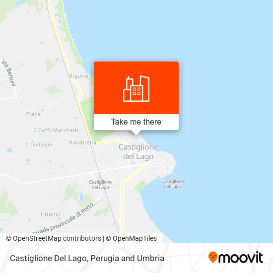 Castiglione Del Lago map