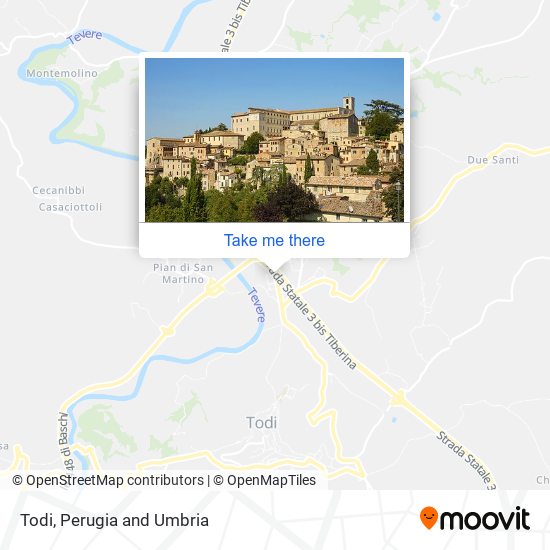 Todi map