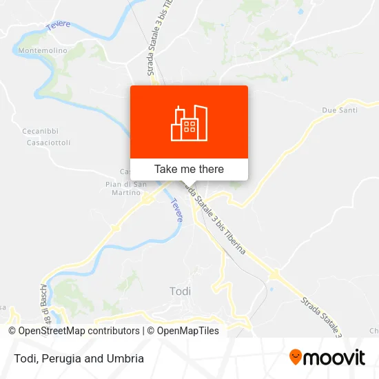 Todi map