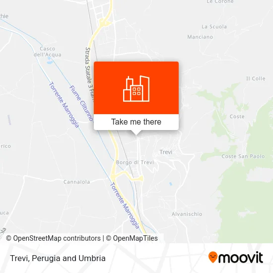 Trevi map