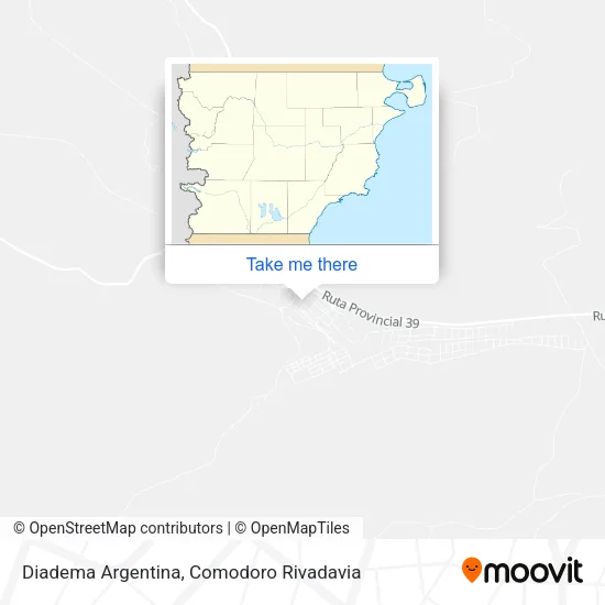 Diadema Argentina map
