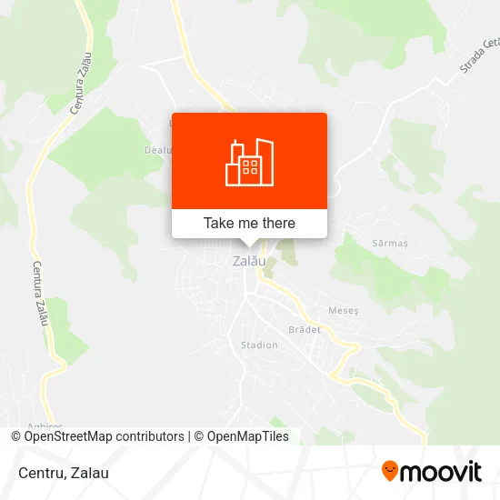Centru map