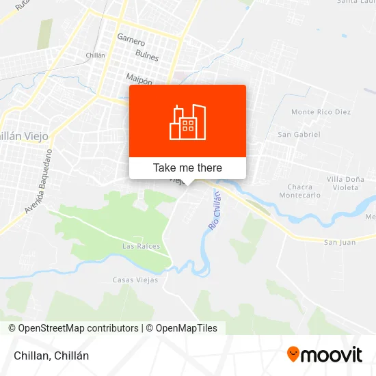 Chillan map