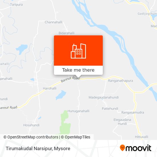 Tirumakudal Narsipur map