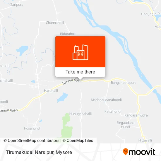 Tirumakudal Narsipur map