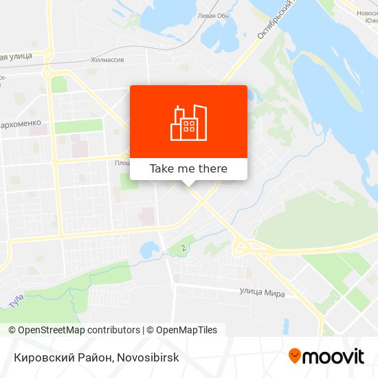 Кировский Район map