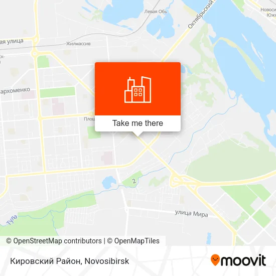 Кировский Район map