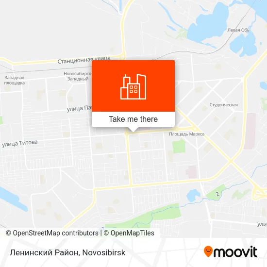 Ленинский Район map
