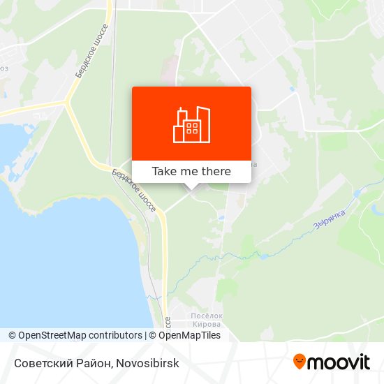 Советский Район map
