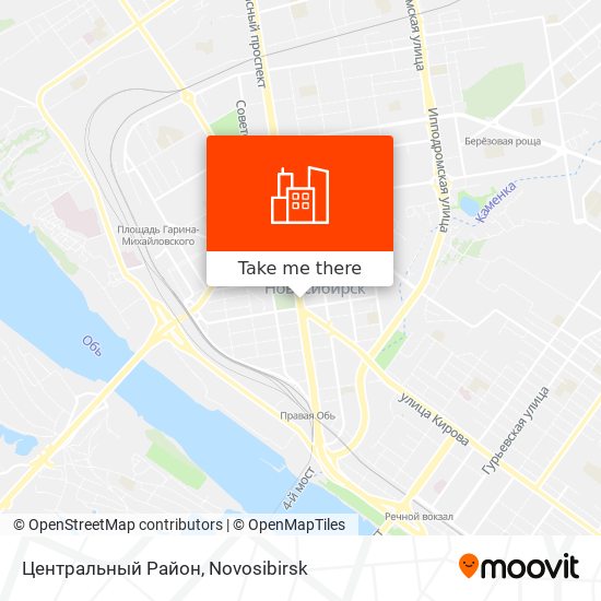 Центральный Район map
