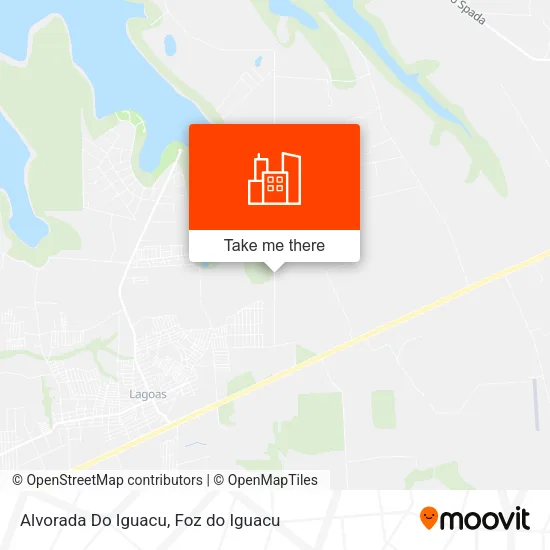 Alvorada Do Iguacu map