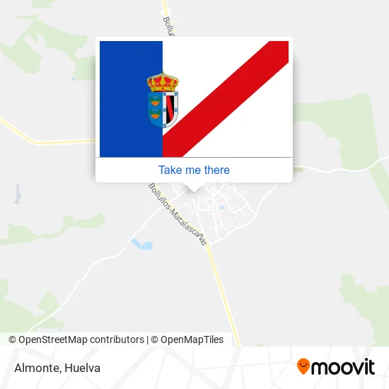 Almonte map