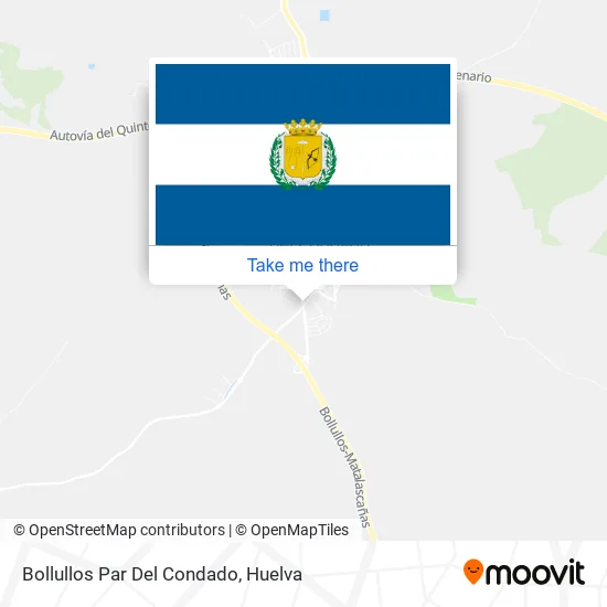 Bollullos Par Del Condado map