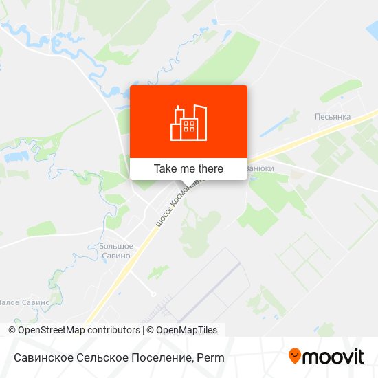Савинское Сельское Поселение map