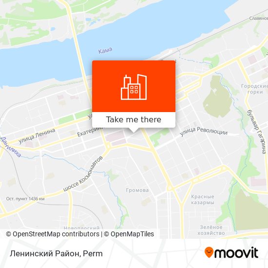 Ленинский Район map