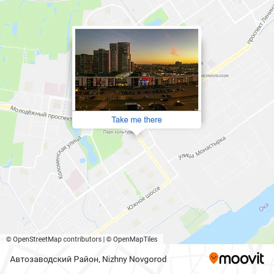 Автозаводский Район map