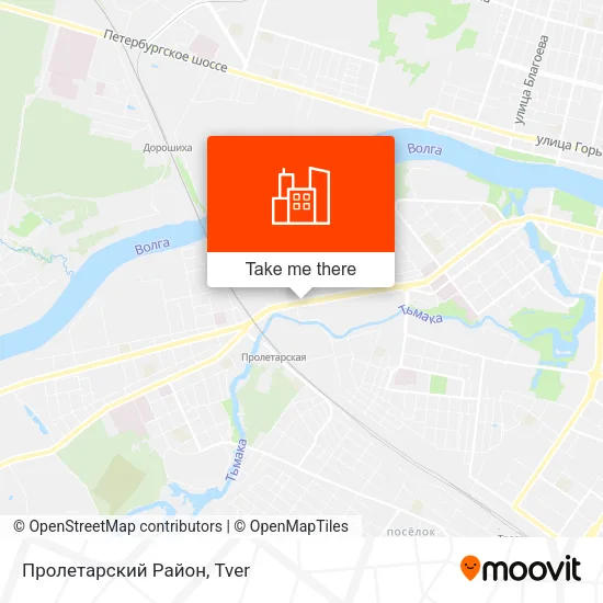 Пролетарский Район map
