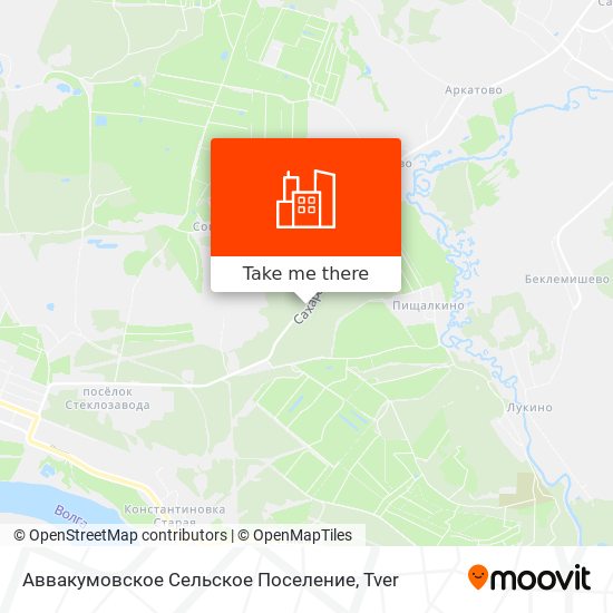 Аввакумовское Сельское Поселение map