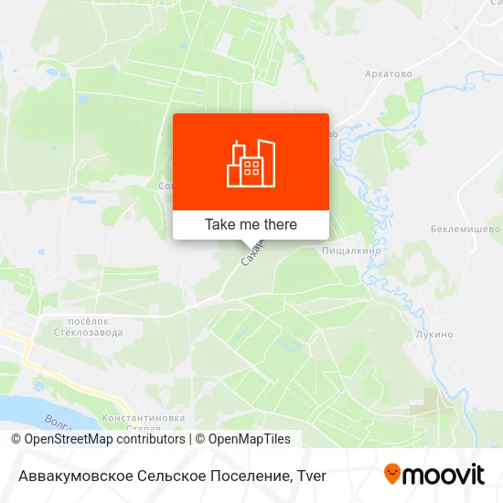 Аввакумовское Сельское Поселение map