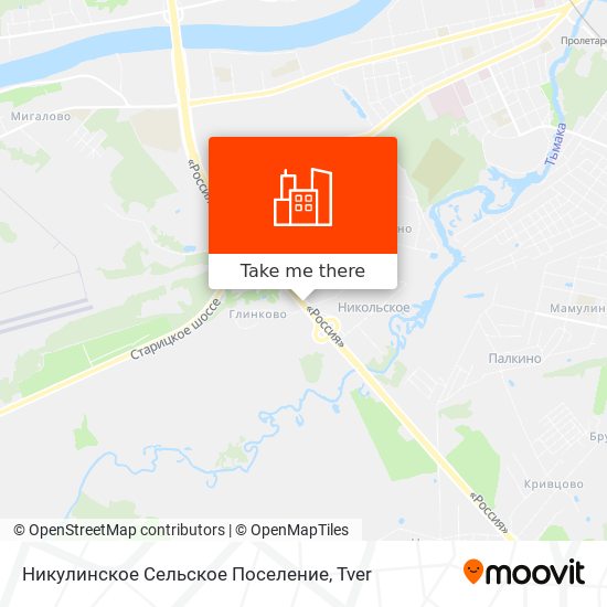 Никулинское Сельское Поселение map